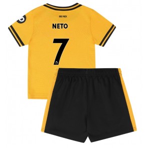 Wolves Pedro Neto #7 Domaci Dres za Dječji 2024-25 Kratak Rukavima (+ kratke hlače)